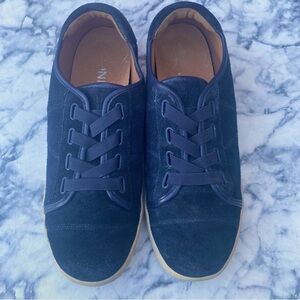 Women's Black Suede Sneakers